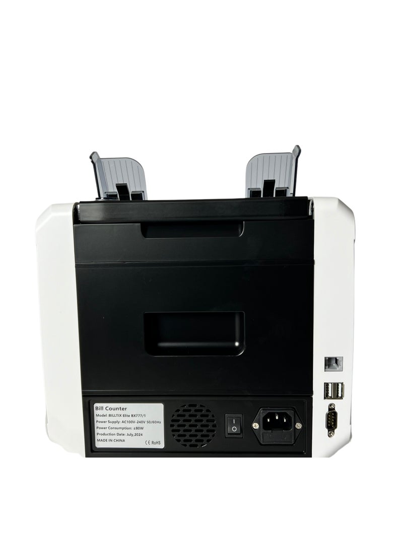 LOTFY GROUP BX777/1: Advanced Bill Counter with Dual CIS Sensors for Mixed Denomination Counting and 100% Counterfeit Detection by Lotfy Group  - Image 4