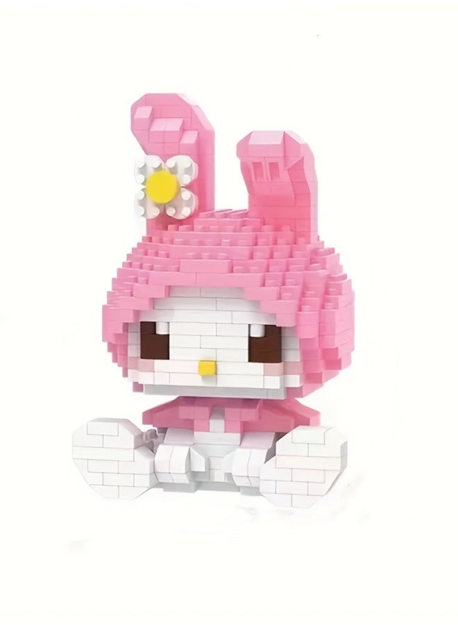 Children's Puzzle Assembly and Decompression Toys, Small Particle Building Blocks Cartoon Dolls - Image 3