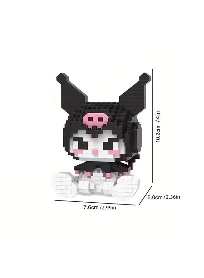 Children's Puzzle Assembly and Decompression Toys, Small Particle Building Blocks Cartoon Dolls - Image 5