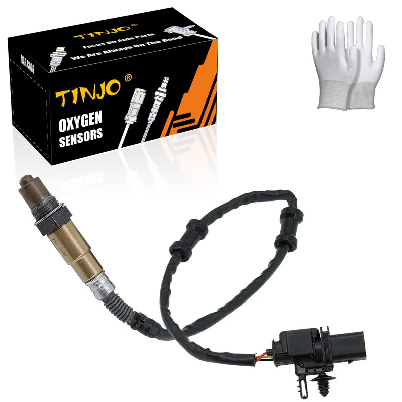 حساس الأكسجين TINJO O2 2345107 بديل علوي لأودي A3 TT فولكس فاجن CC GTI جيتا باسات فورد إكسبيديشن F150 بي إم دبليو X5 335d 535d بورش 911 كايين حساس الأكسجين O2 بديل 25025035