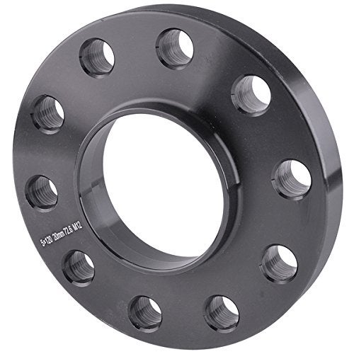 ZY WHEEL 2pcs 20mm (3/4") Black Hubcentric 5x120 Wheel Spacers (72.6mm bore) with 10pc Lug Bolts (12x1.5) Compatible for Many B MW E36 E46 E90 E92 E60 318i 323i 325i 328i 330i 335i 525i 545i Z3 Z4 Z8 M3 - Image 5