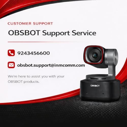 OBSBOT Meet 2-4K Webcam for PC with 1/2 Inch Sensor, AI Framing & Auto Focus, Beauty Mode, Gesture Control, 60 FPS, Twin SMI, Lightweight USB Camera for Streaming, Meetings, Gaming, Video Calls - Image 2