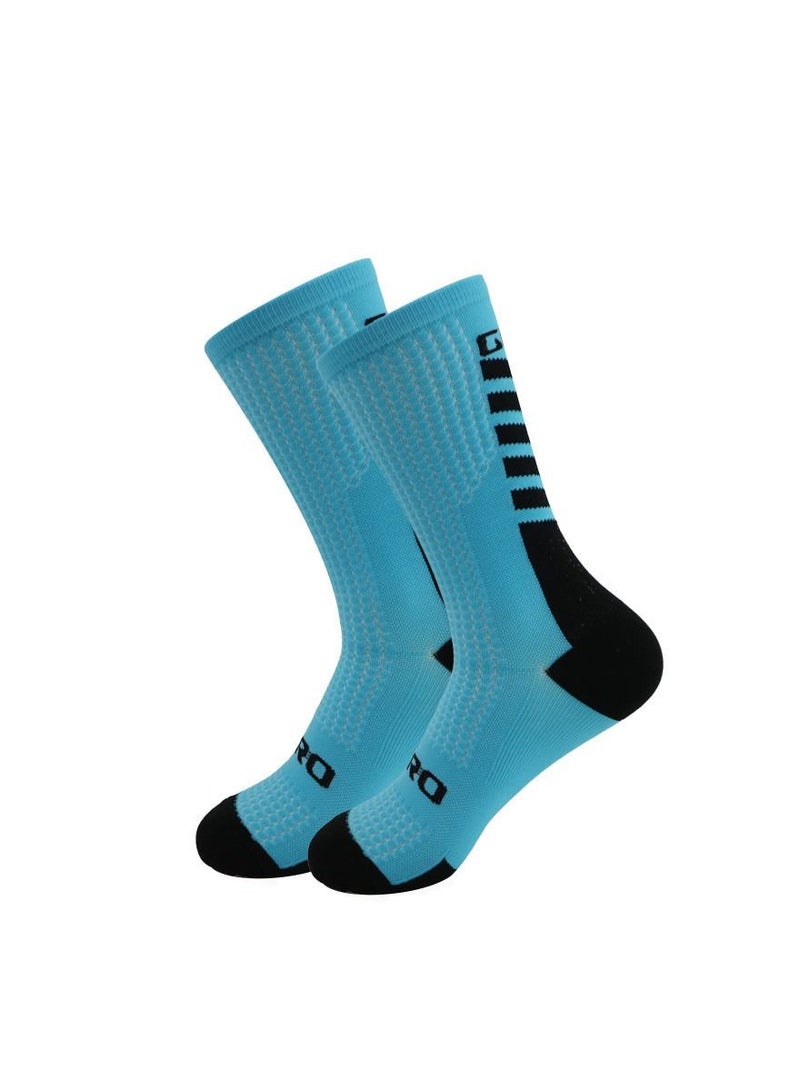 Loquat Anti Slip Mid Calf Sport Socks 