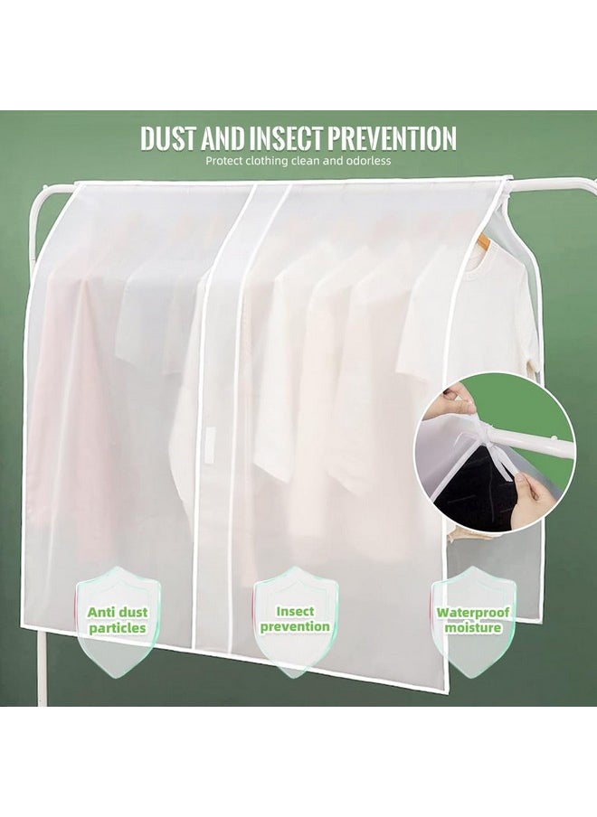 HASTHIP ® Clothes Rack Cover, Garment Rack Cover Large Peva Translucent Clothing Dustproof/Waterproof Cover For Suits, Coats, Sweaters, Shirts (Not Including Frame)  - Image 3