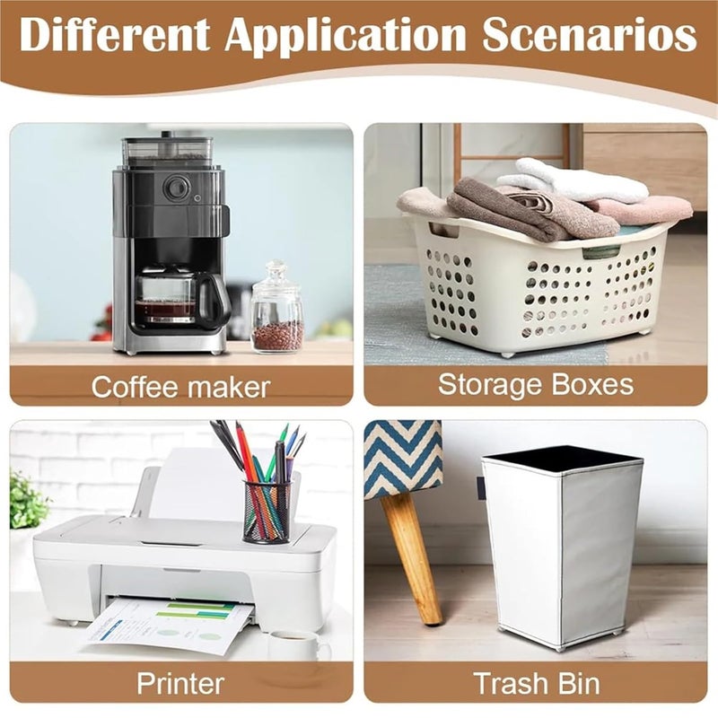 Self Adhesive Caster Wheels 80pcs 360 Degree Swivel Universal Wheels for Trash Can Storage Box Small Furniture - Image 4