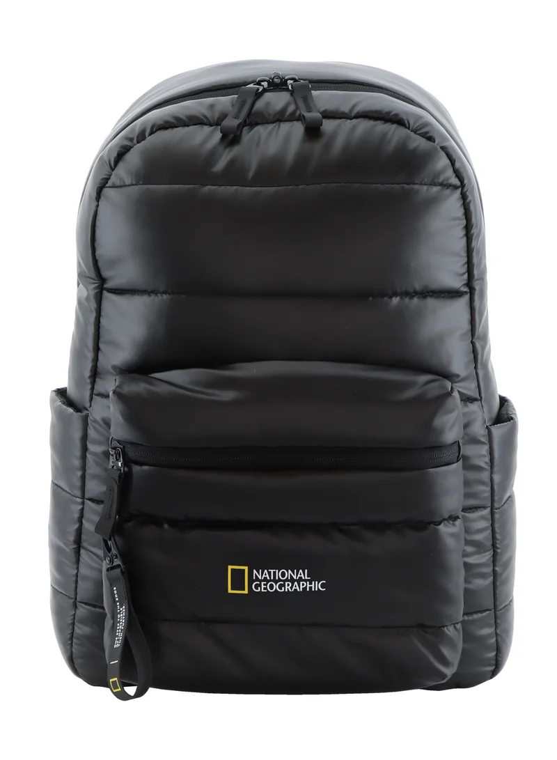 ناشيونال چيوغرافيك National Geographic Puffer Backpack 15L – Lightweight Laptop Backpack for School, Travel &amp; Daily Use with RFID Pocket, Laptop Sleeve, Multiple Compartments, Durable Polyester