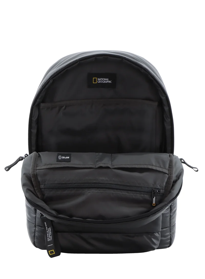 NATIONAL GEOGRAPHIC National Geographic Puffer Backpack 15L – Lightweight Laptop Backpack for School, Travel &amp; Daily Use with RFID Pocket, Laptop Sleeve, Multiple Compartments, Durable Polyester