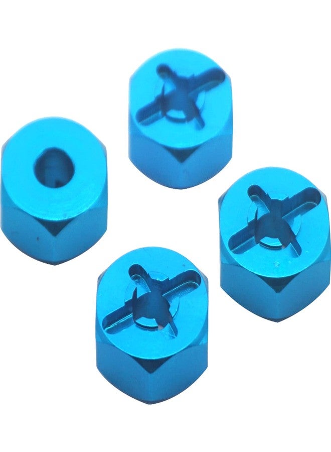 Vgoohobby 4Pack Vgoohobby RC Wheel Axle Shaft Locknuts with 7mm to 12mm Wheel Hex Hub Convert Adapter Compatible with Wltoys A959 A969 A979 K929 RC Car 1/18 Scale RC Car - Image 4