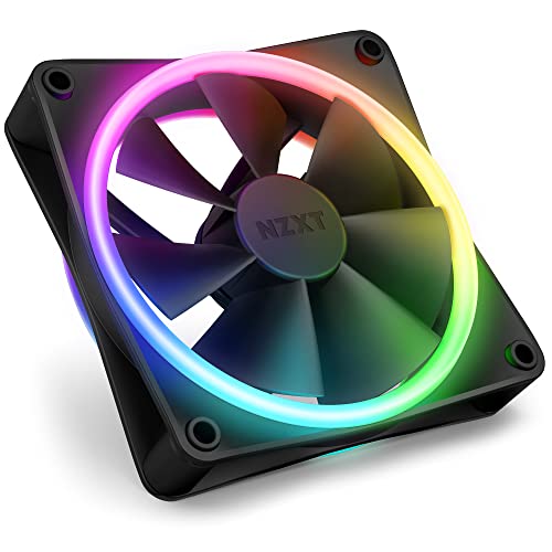 NZXT F120RGB Duo - 120mm Dual-Sided RGB Fan - Triple Pack (Black) w/RGB Controller - Image 4