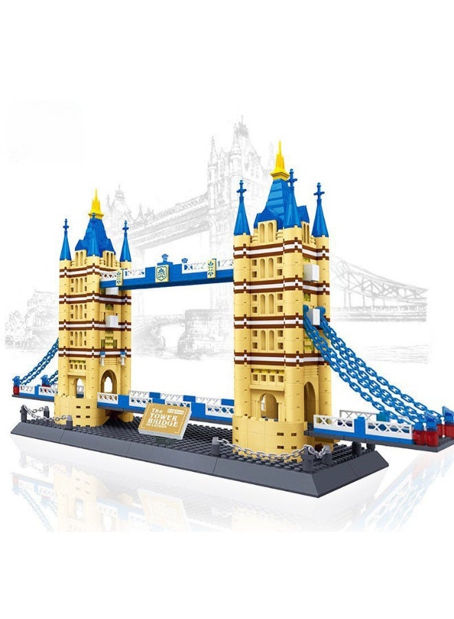 wange Tower Bridge London UK Building Blocks Set 5215 (Age 6+, 1033 Pieces) - Image 1
