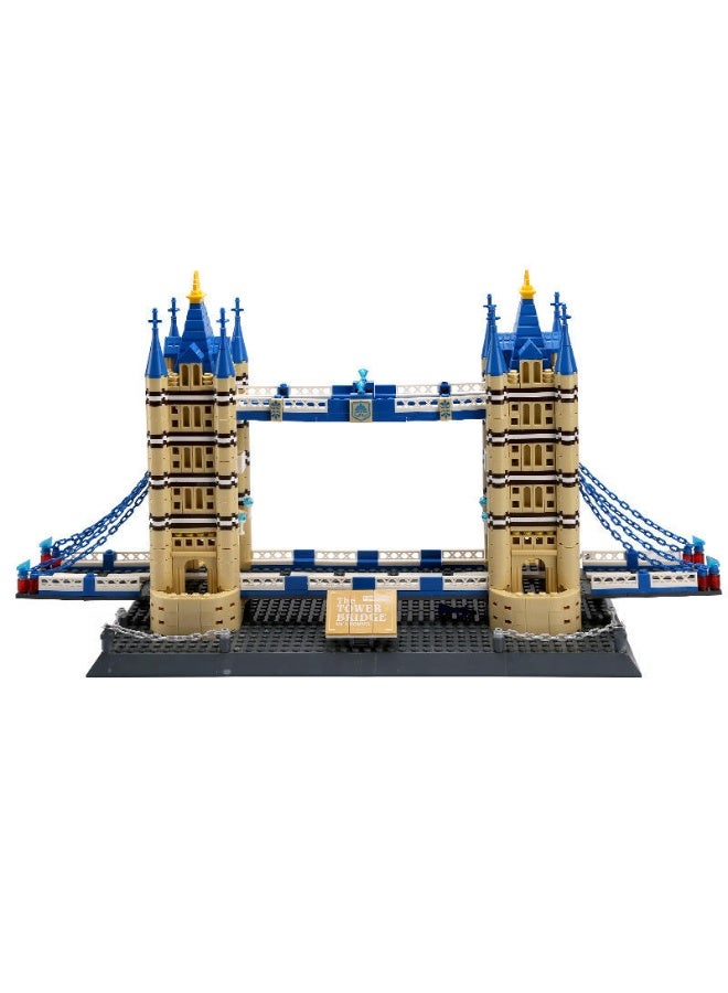 wange Tower Bridge London UK Building Blocks Set 5215 (Age 6+, 1033 Pieces) - Image 3