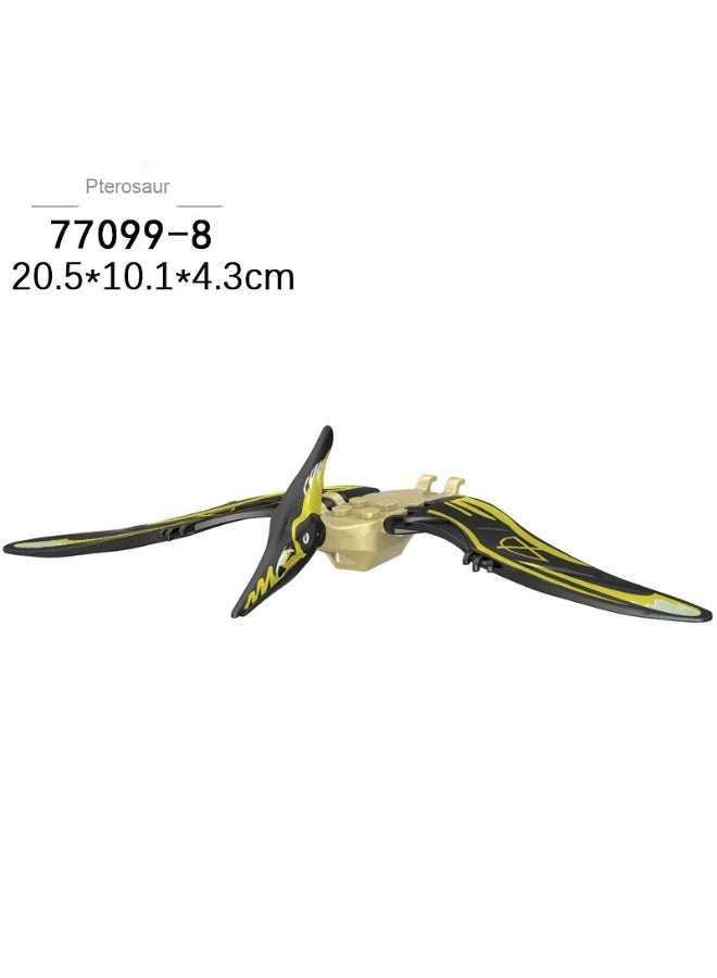 نيبمينينت ألعاب تركيب الديناصورات في العصر الجوراسي - لعبة بناء الديناصور براشوت سورس