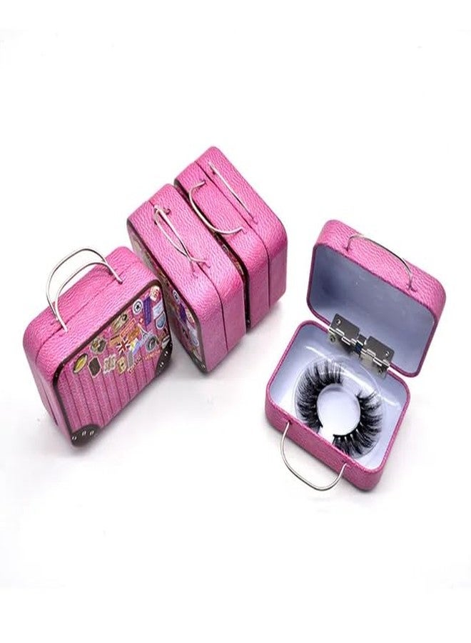 VBA Eyelashes in Packing Luggage False Lash Storage mini suitcase packaging box (Lasesh with Box) - Image 3