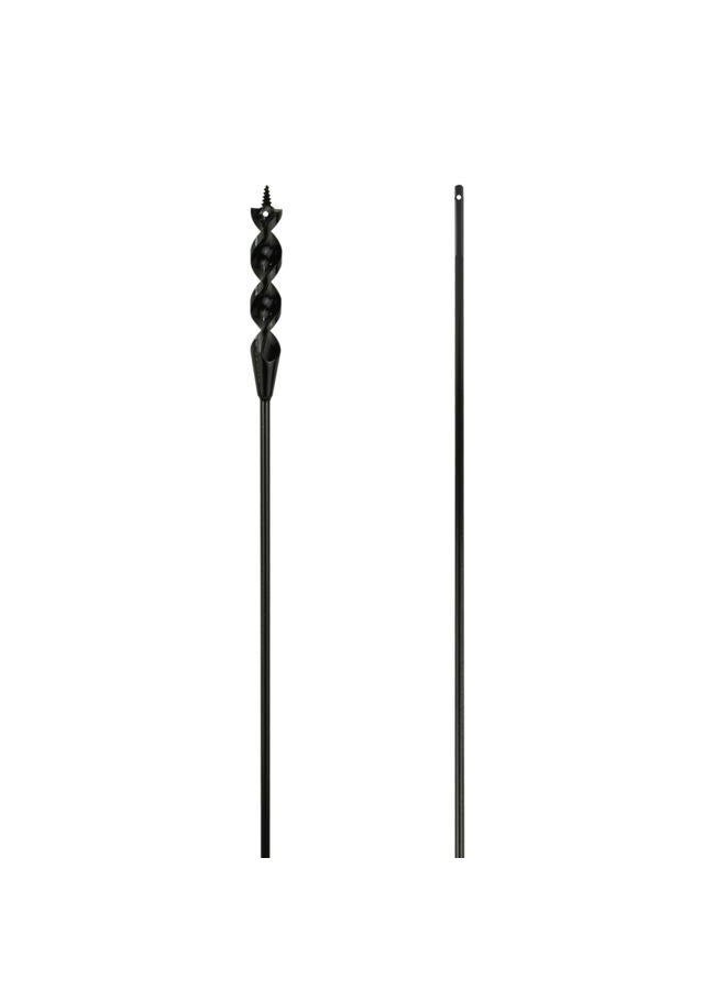 Greycore Tools 9/16 Inch x 54 Inch Flexible Drill Bit for Wire Pulling and Fishing, Auger Head Installer Drill Bit, Fish Bit for Pulling Wires in Walls (9/16" x 54" Installer) - Image 5