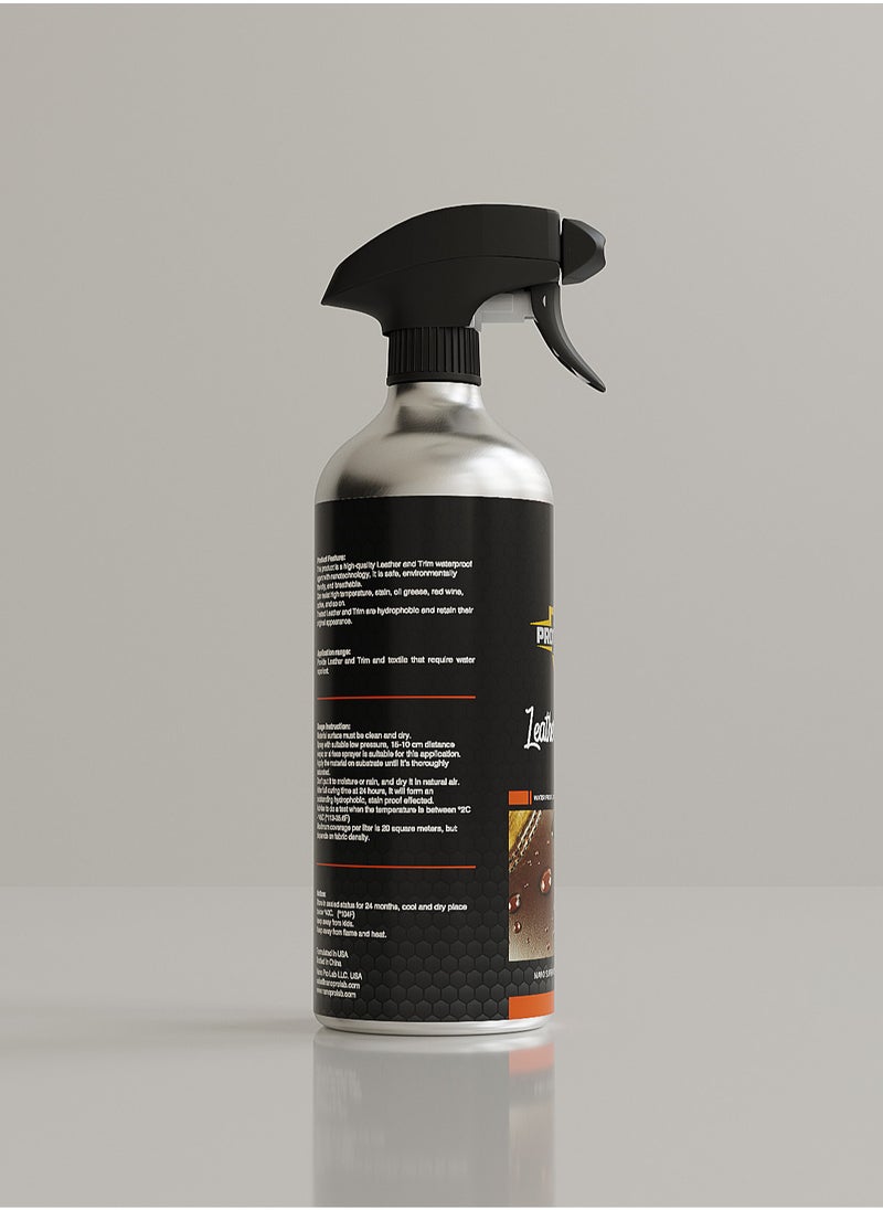 Nano Protection Layers Nano Protection Layers - Leather - protects your leather products and surfaces from stains encourage you to purchawhite or bright colored furniture | 500 ml  - Image 4