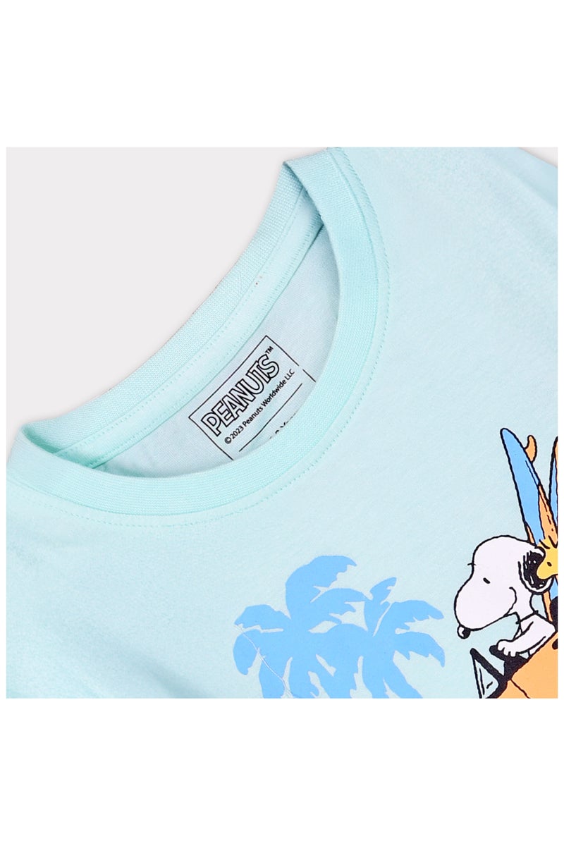 Trucare Peanuts Snoopy Surf Days Boy's Full Sleeve Nightwear - Image 4