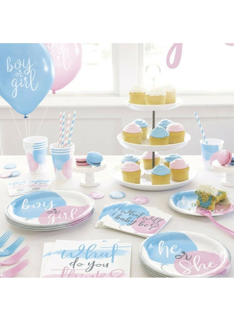 Unique Gender Reveal Scratch Card Girl Pink 10-Pack - Image 3