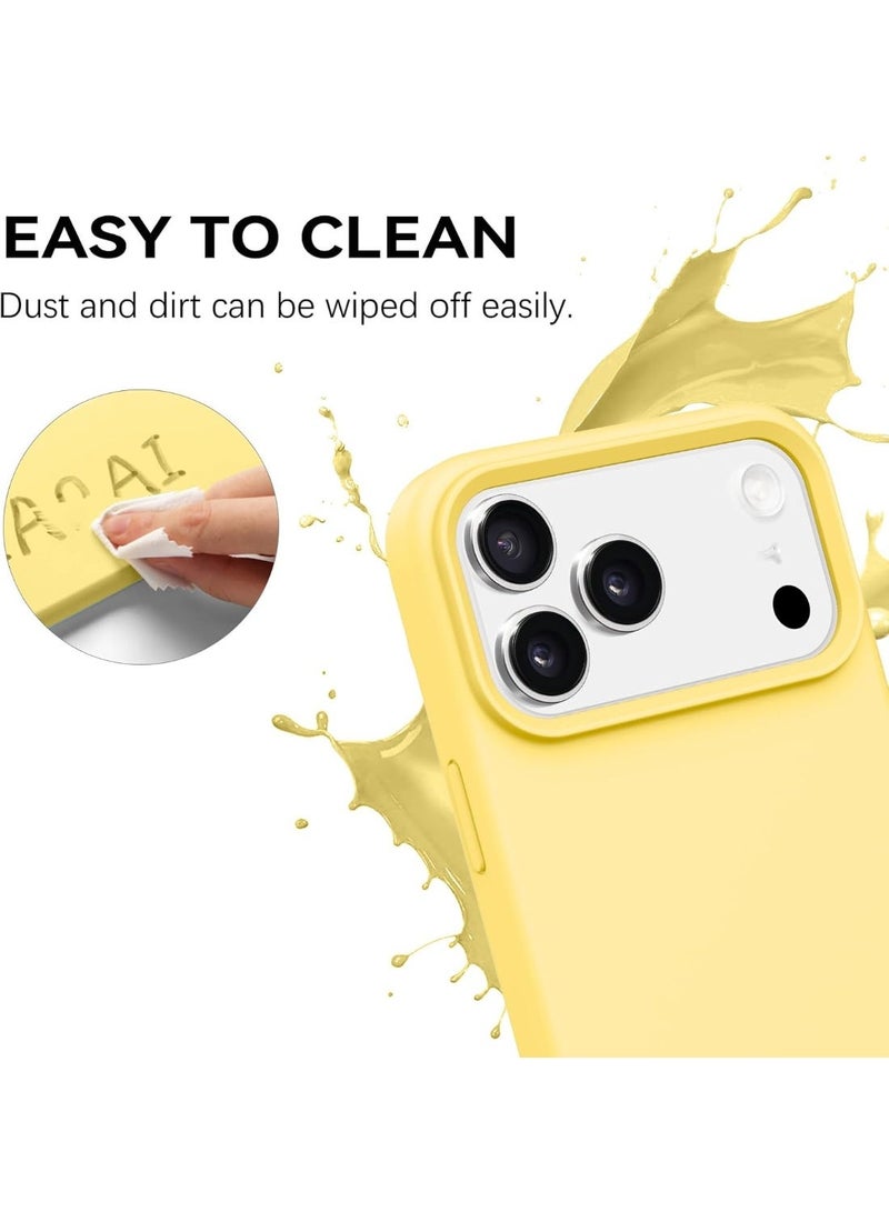 بورتوني غطاء iPhone 18 Pro Max من السيليكون السائل الناعم؛ جراب يتميز بملمس ناعم، وتصميم نحيف، وحماية ضد الصدمات لهاتف iPhone 18 Pro Max. - Image 5