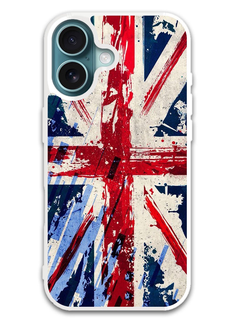Theodor Protective Case Cover For APPLE IPHONE 16 Plus UK (White Bumper) - Image 1