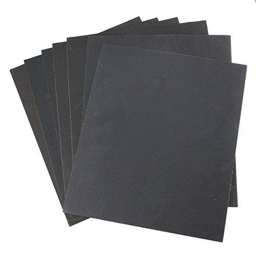 sarrah 3000 Grit Wet Dry Waterproof Sandpaper, 9x11, Black -10 Pcs - Image 5