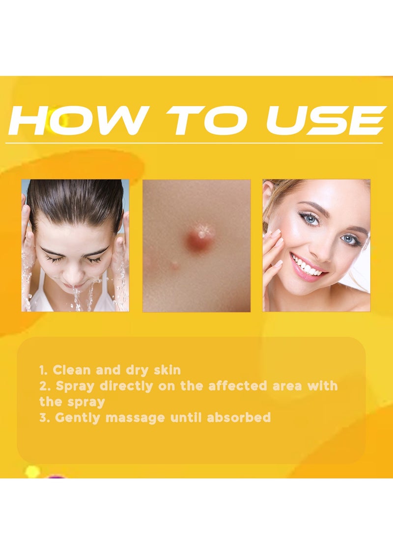 ximonth Skin Tag Removal Spray Tag Recede Bee Venom Spray, Bee Venom Warts and Button Removal Treatment Spray, TagRecede Bee Venom Treatment Spray Against Warts 20mlOil  - Image 5