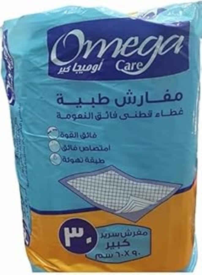 Generic Omega underpad size 60 × 90 30 sheets 