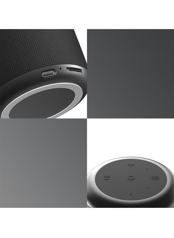 Lenyes S217 Dual Microphone Trendy Bluetooth Speaker with RGB Lights – Wireless 5.3 - Image 2