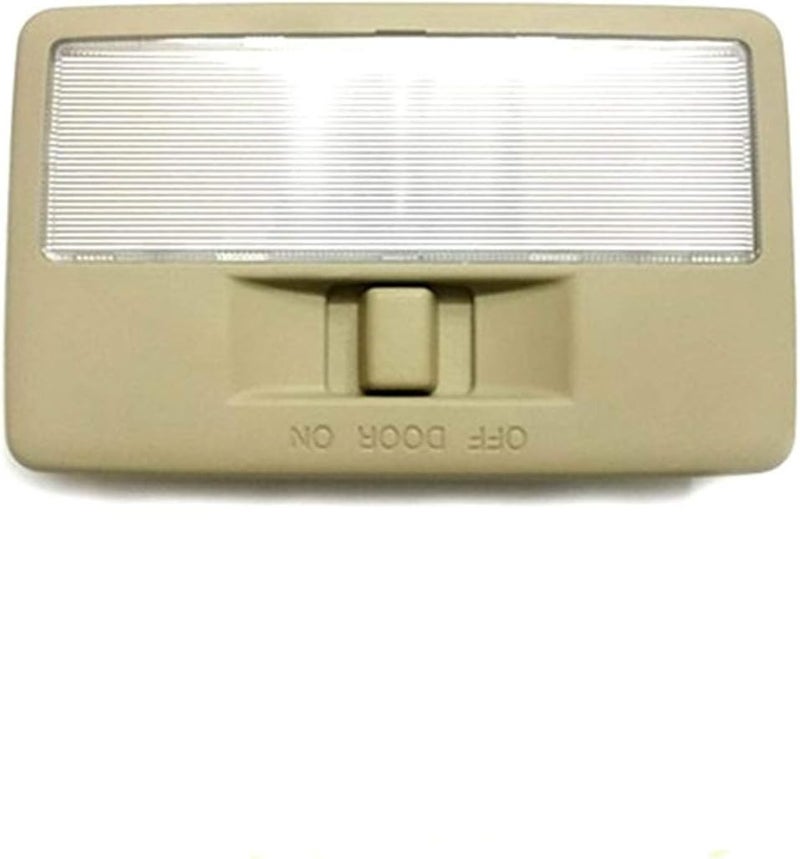 DEMULAX Beige Car Interior Overhead Dome Light - Image 1