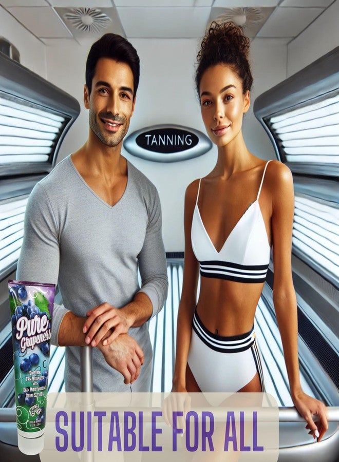 Fiesta Sun Pure Grapeness Tanning Bed Lotion Tan Maximizer with Tyrosine and DHA, 8 ounces - Image 4