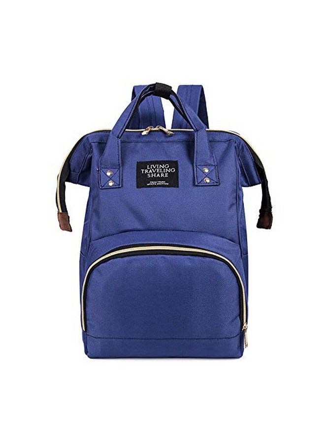Chinmay Kids Baby Diaper Backpack For New Born Baby Mother;Mom Stylish Polyester Organizer Bag For Casual Travel Outing & Traveling Blue  - Image 2