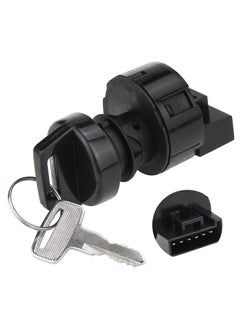 Generic 6-pin Ignition Switch for Polaris Ranger 400 425 500 570 700 800 900 1000 RZR 570 800 900 1000 Sportsman 400 500 600 700 800 - Replace 4011002 4012165, Ignition Key Switch with Key Off/Run/Start  - Image 1