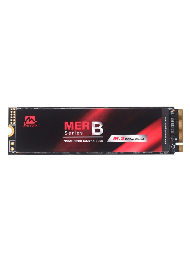 Mercury M.2 NVMe SSD, 2280 PCIe Gen 4 x 4, 7200MB/s Read, 6400MB/s Write (512, GB) - Image 2