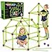 spring flower Glow In The Dark Fort Building Kit for KidsSTEM Construction Toys Educational Gift for 4 5 6 7 8 9 10 11 12 Years Old Boys and GirlsUltimate Creative Set for Indoor Outdoors Activity140 Pcs - Image 3