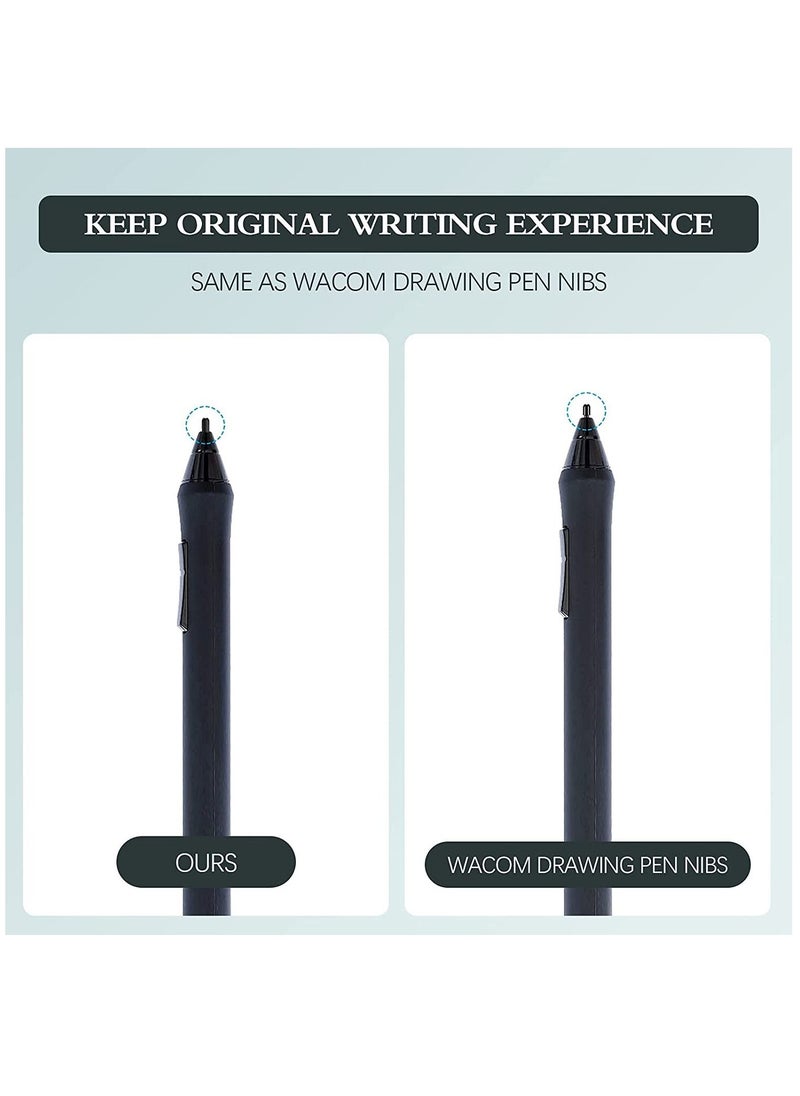 Y&D - Replacement Standard Pen Nibs Black Refill Drawing Compatible with Wacom Bamboo Intuos CTL471 CTL671 CTL672 CTH480(20 Pieces) - Image 1