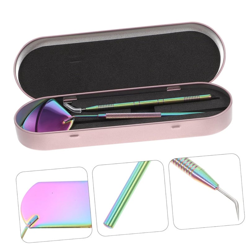 Colorful Eyelash Extension Tool Kit With Inspection Mirror For Grafting - Image 5
