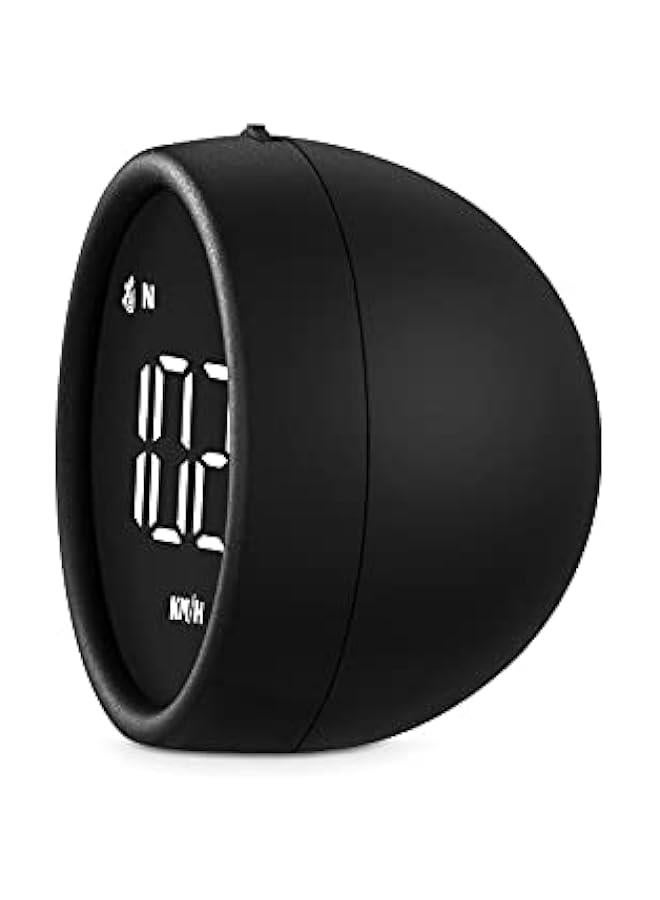 أنكوفو ايلينغ عداد سرعة رقمي عالمي للسيارة 52 ملم بنظام تحديد المواقع GPS وعداد المسافات MPH وشاشة عرض امامية (ابيض) - Image 3