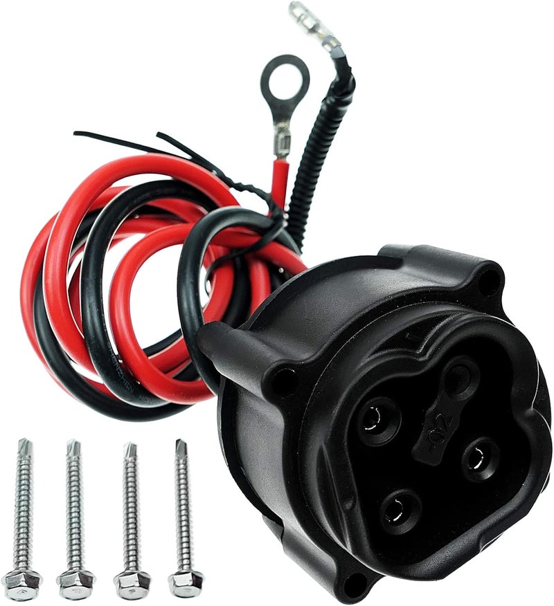 Nahntaipy موصل شاحن DC 48V MAC من ناهنتايبي لمقبس باور وايز لسيارات ياماها الكهربائية G29 (2008-2010) - Image 1
