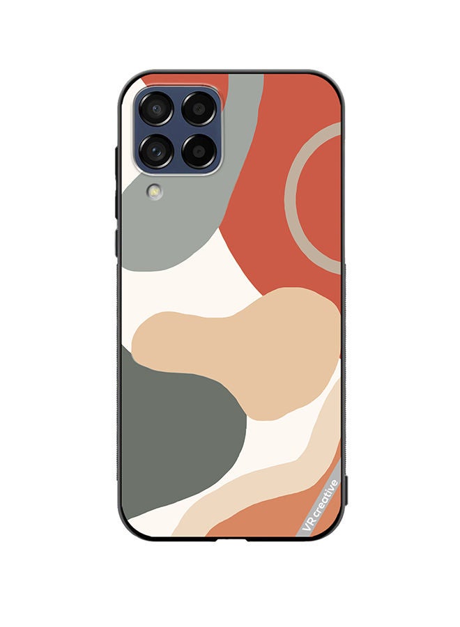 VR CREATIVE Protective Case Cover For Samsung Galaxy M53 Layers Design Multicolour - Image 1