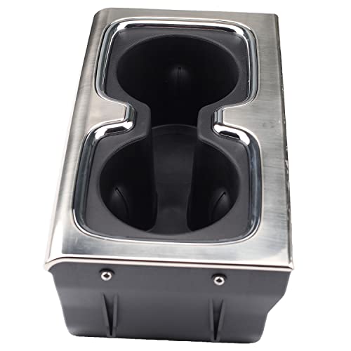 Hsbang Front Floor Console Cup Holder Compatible with Sierra 1500 2014-2015 Sierra 2500 HD 3500 HD 2015 Chevrolet Silverado 1500 2014-2015 Silverado 2500 HD 3500 HD 2015 23467147 - Image 1