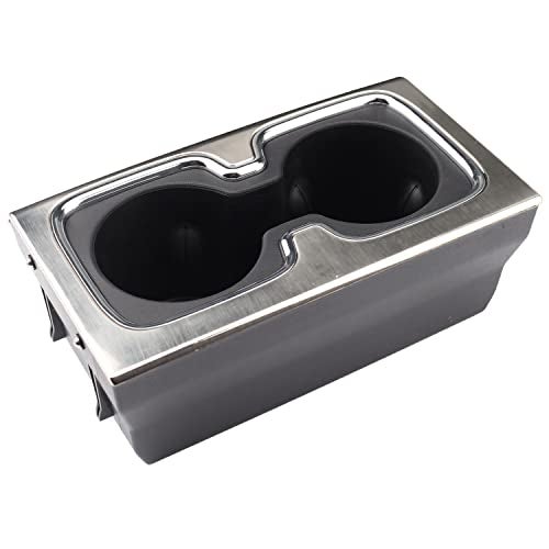 Hsbang Front Floor Console Cup Holder Compatible with Sierra 1500 2014-2015 Sierra 2500 HD 3500 HD 2015 Chevrolet Silverado 1500 2014-2015 Silverado 2500 HD 3500 HD 2015 23467147 - Image 2