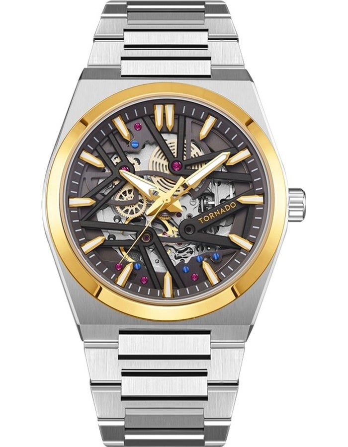 TORNADO Men's Metal Automatic Watch T24301-SBSXG - 43 mm - Image 1