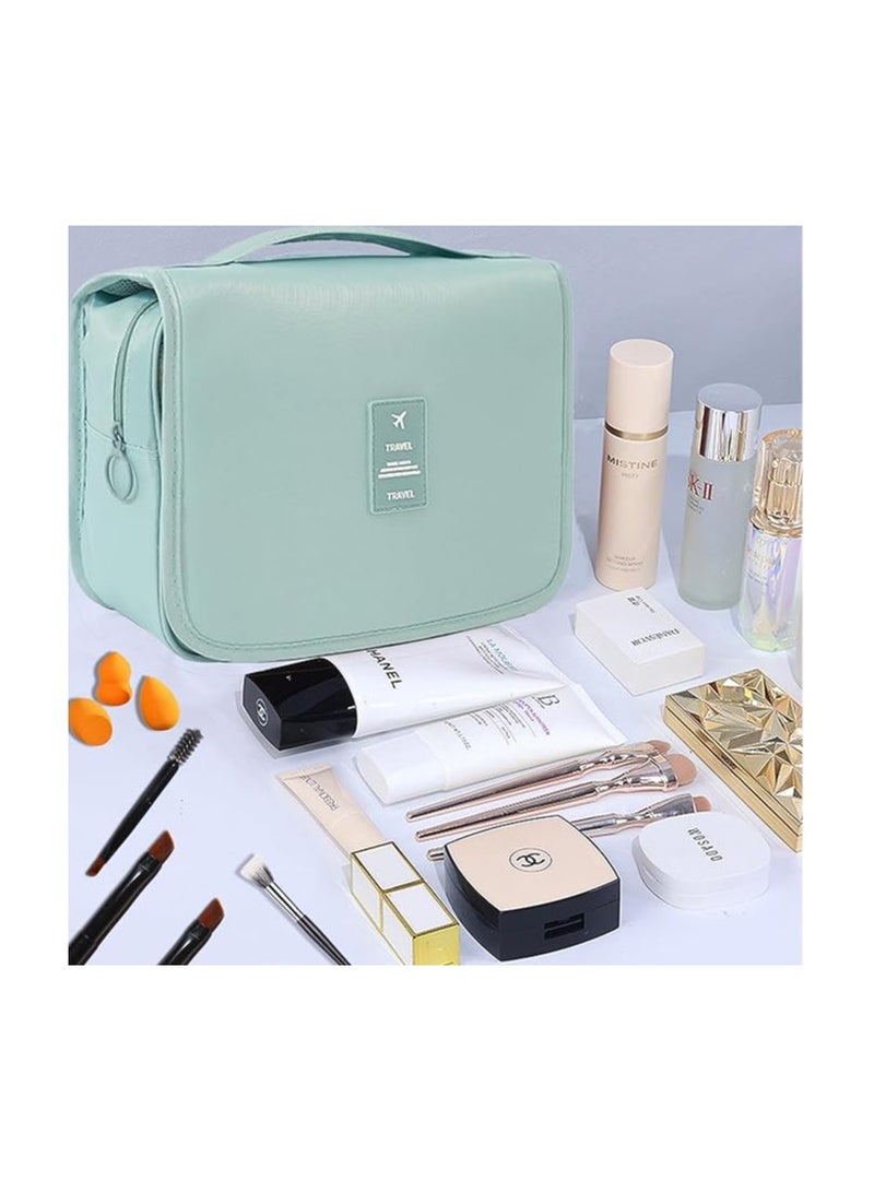 L&FY Hanging Travel Toiletry Bag Women's Cosmetic Organizer Makeup Pouch Men's Dopp Kits With Handle - Image 4