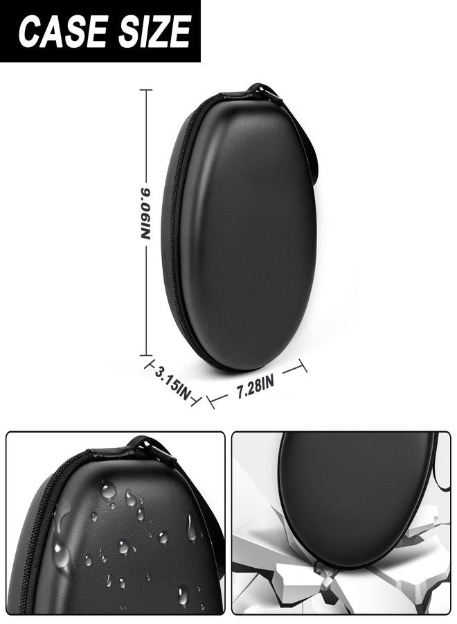 Comecase Universal Headphone Case Comepatible with JBL Tune 510BT 720BT / for Sony WH-CH 720N/WH-CH520/ for Soundcore Q20/Q30/ for Beats Etc, Travel Carrying Box for Bluetooth Wireless Headset -Black - Image 5