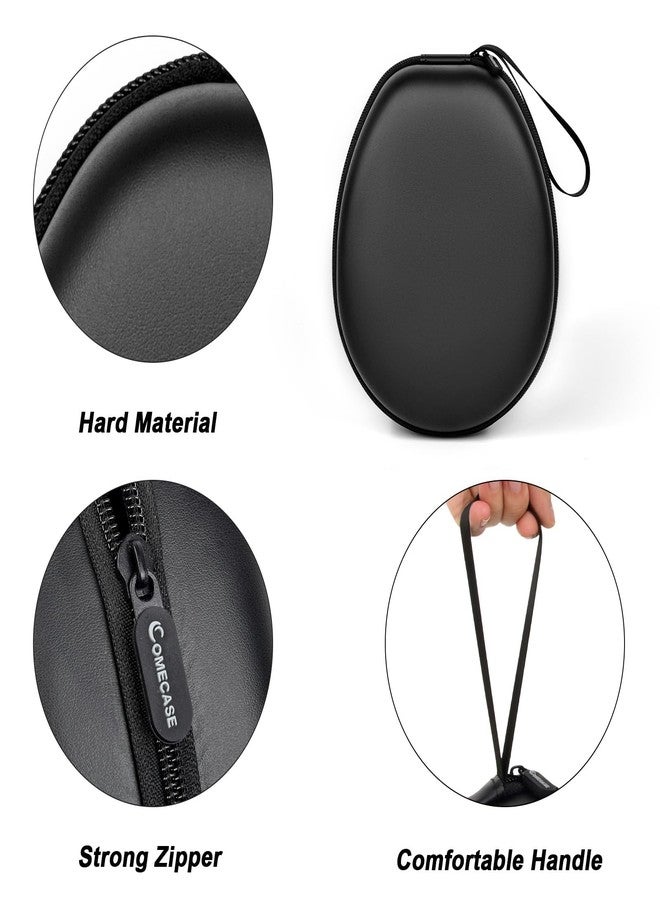 Comecase Universal Headphone Case Comepatible with JBL Tune 510BT 720BT / for Sony WH-CH 720N/WH-CH520/ for Soundcore Q20/Q30/ for Beats Etc, Travel Carrying Box for Bluetooth Wireless Headset -Black - Image 4