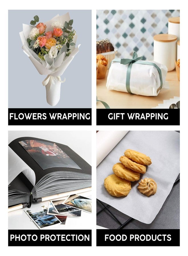 TOWNBUS | 50 Nos of 18 GSM Glassine/Butter Paper Sheets,14 x 19 Inches Paper for Gift Wrapping Cloths,Storage stuffings,Packing of Sweets,Food Products,Arts and Crafts. - Image 3