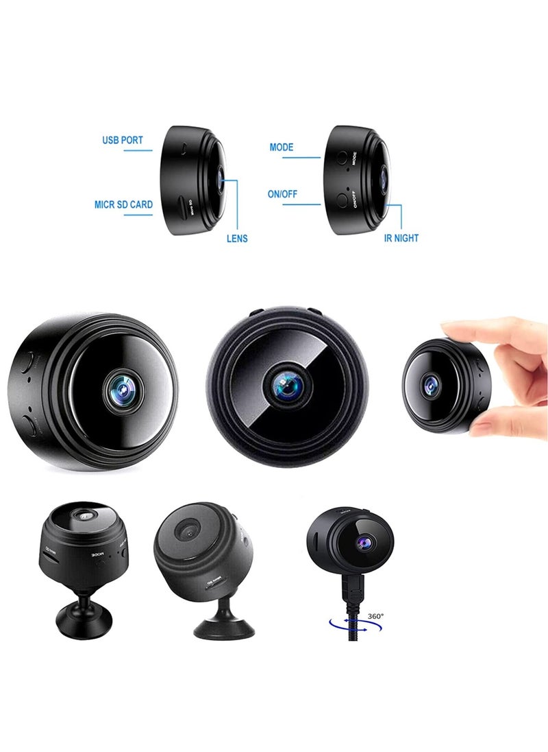 ELTRAZONE - Mini WiFi HD 1080P Wireless Portable Small Camera Mini Camera with Motion Detection and Night Version - Image 1
