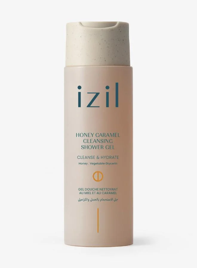 ازيل جل استحمام منظف بالعسل والكراميل