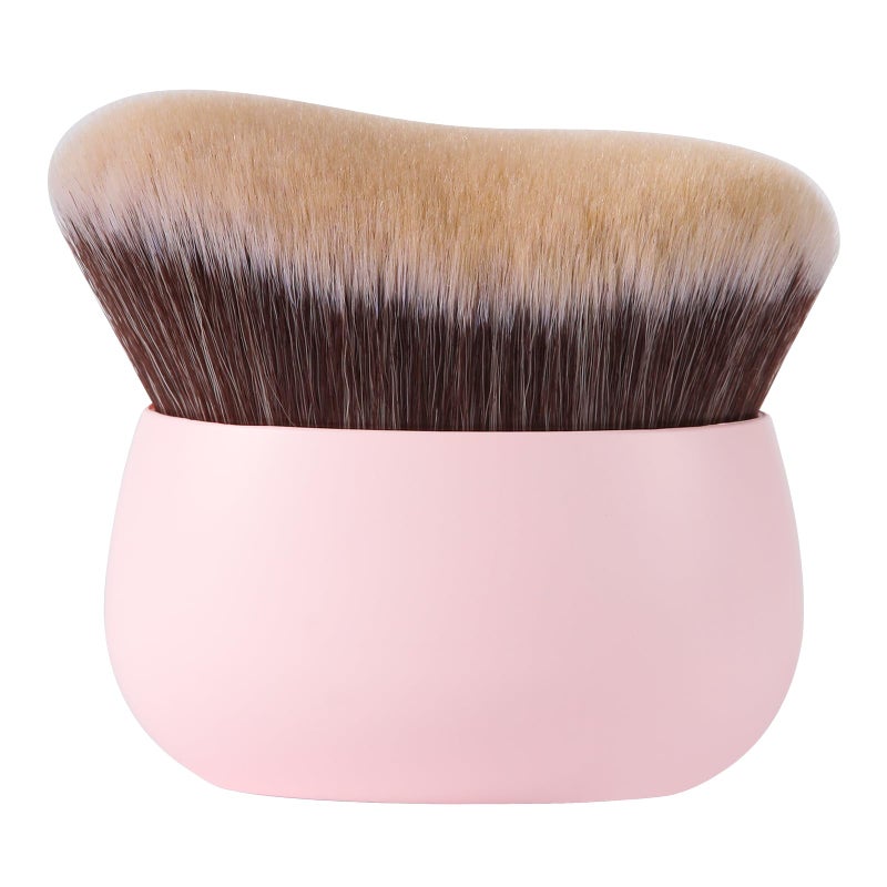 BEAUTYFACTOR Extra Large Body Makeup Brush75mm Wideheaded Body Coverage Applicator For Self Tanner Leg Makeup Body Blend for Tattoo Cover up Makeup Oval FaceBack body makeup Brush WetDry Use pink - Image 3