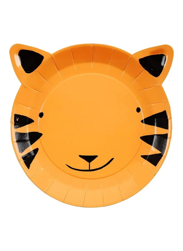 Meri Meri Go Wild Small Tiger Plate