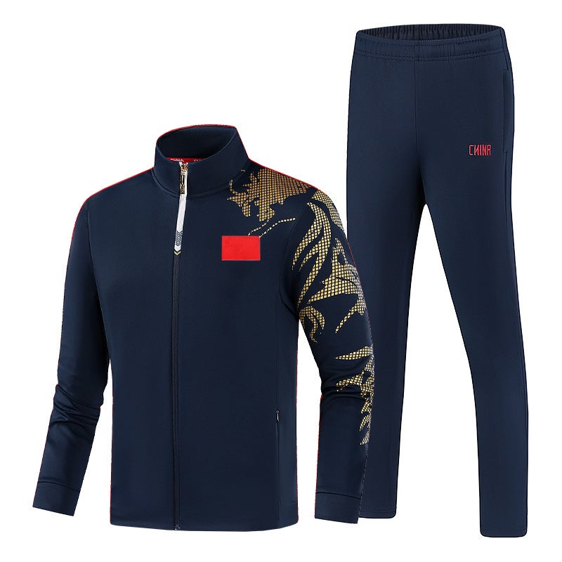 China Team Sports Meeting Uniforms Parent-Child Sports Men'S And Women'S Cardigans Sweatshirts Coach Jackets - Image 4